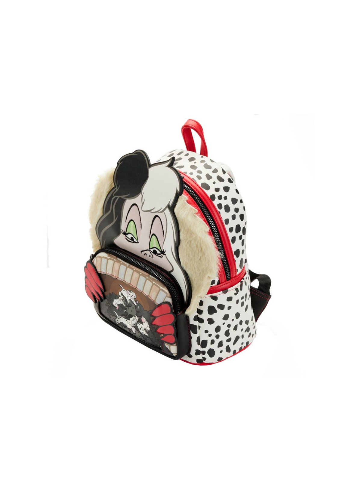 Sac à dos vilains scène Cruella 101 Dalmatiens LOUNGEFLY