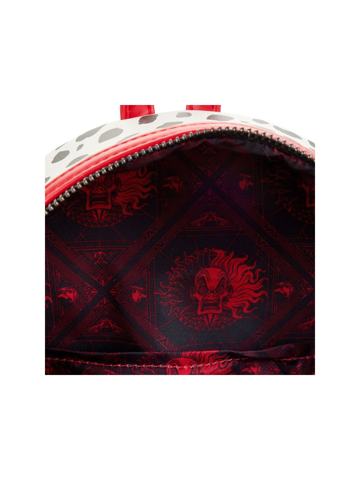 Sac à dos vilains scène Cruella 101 Dalmatiens LOUNGEFLY