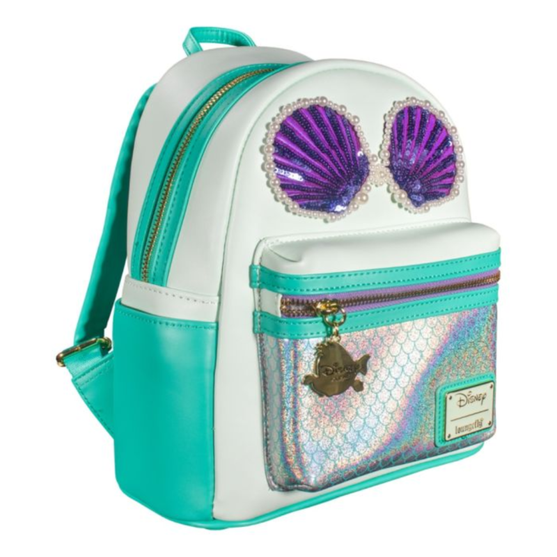 Sac à dos sequins and pearl La petite sirène LOUNGEFLY