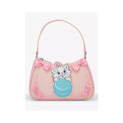 Sac à bandoulière macaron bow Les Aristochats LOUNGEFLY