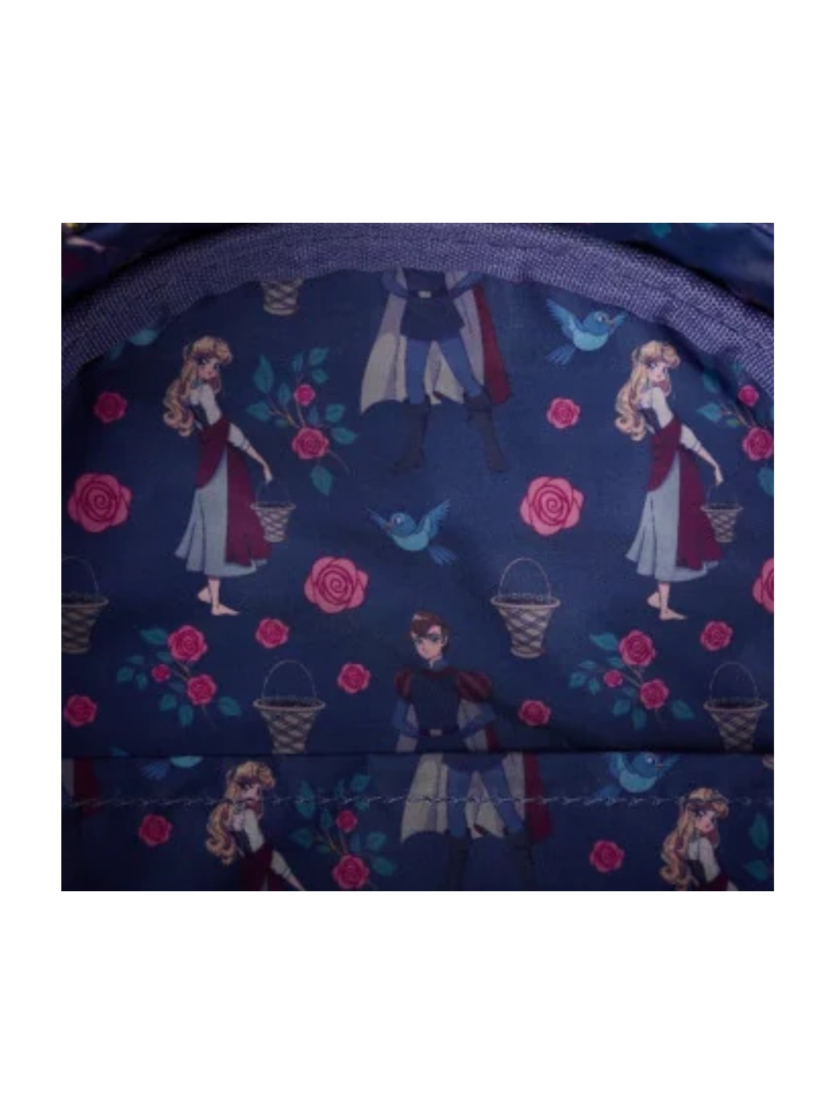 Sac à dos Princesse Aurore et prince Phillip La belle au bois dormant LOUNGEFLY