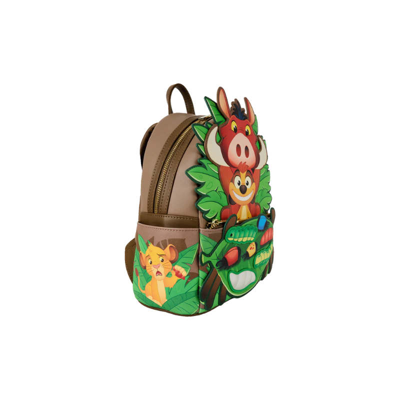 Sac à dos Timon & Pumba Grubs Le Roi Lion LOUNGEFLY