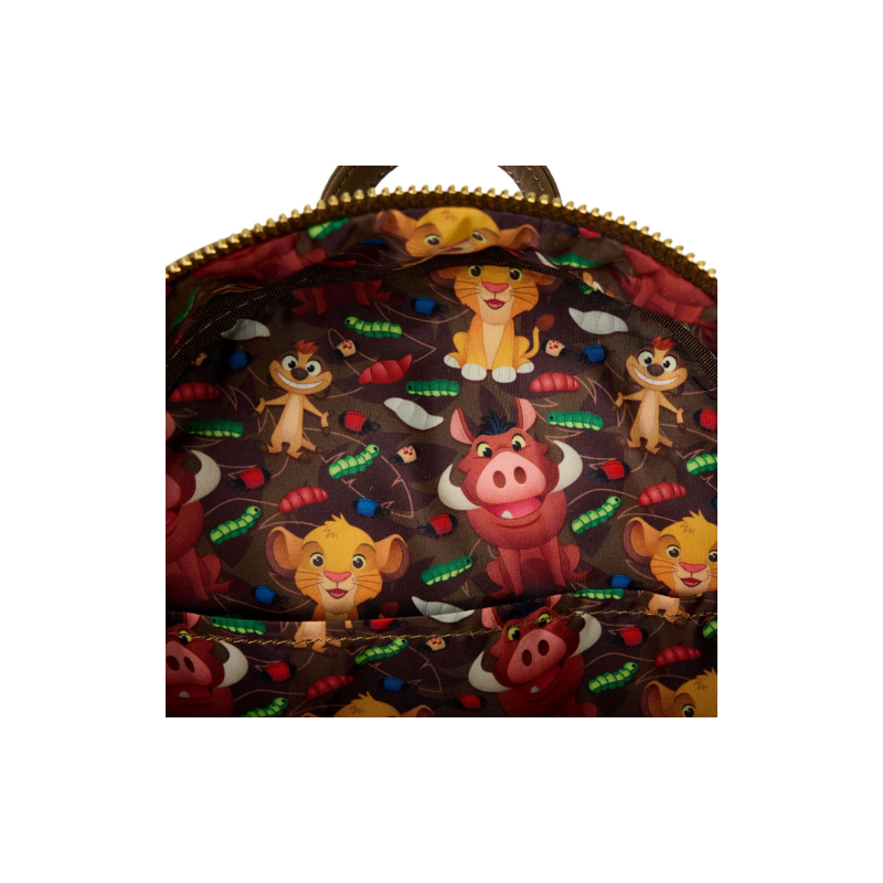 Sac à dos Timon & Pumba Grubs Le Roi Lion LOUNGEFLY