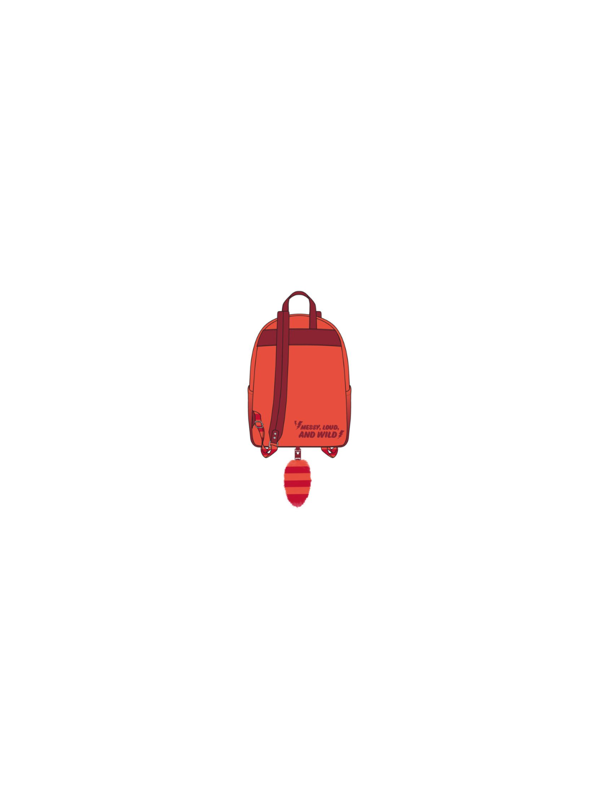 Sac à dos Alerte rouge LOUNGEFLY