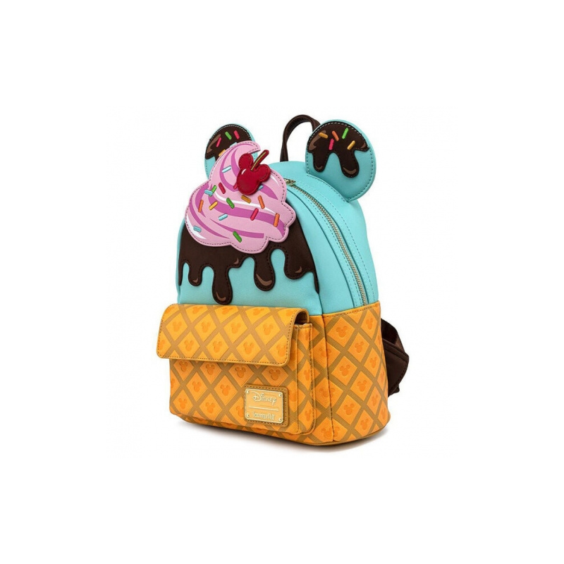 Sac à dos sweets icecream Mickey and Minnie LOUNGEFLY