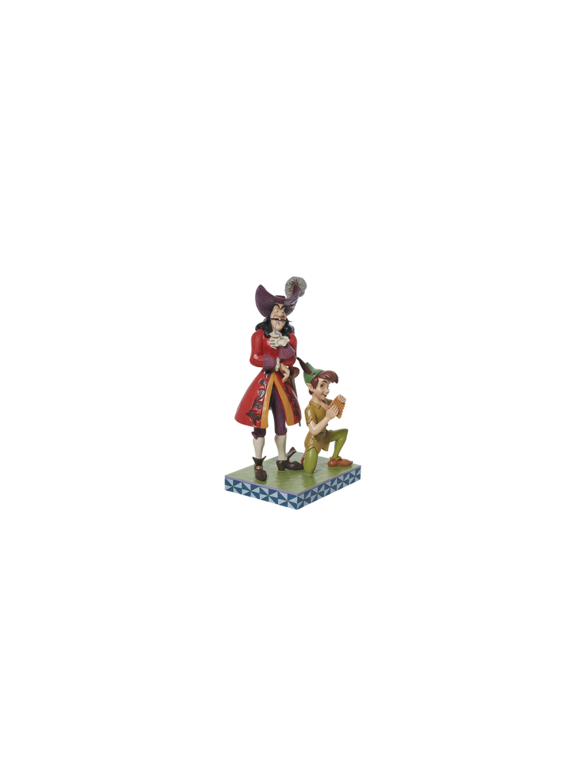 Figurine Le bien et le mal Peter pan et capitaine crochet Disney traditions 6011928