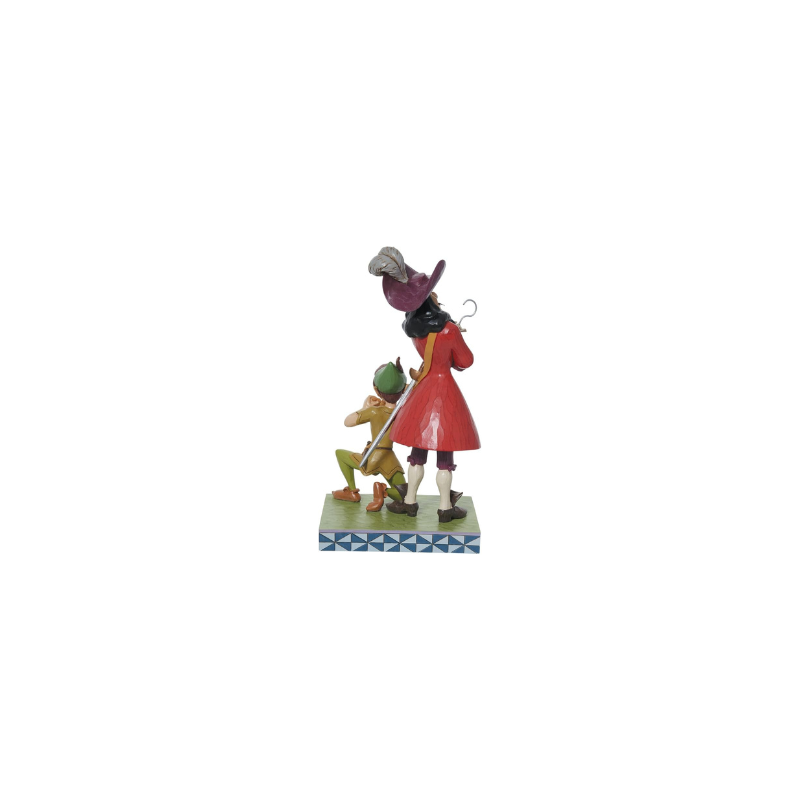 Figurine Le bien et le mal Peter pan et capitaine crochet Disney traditions 6011928