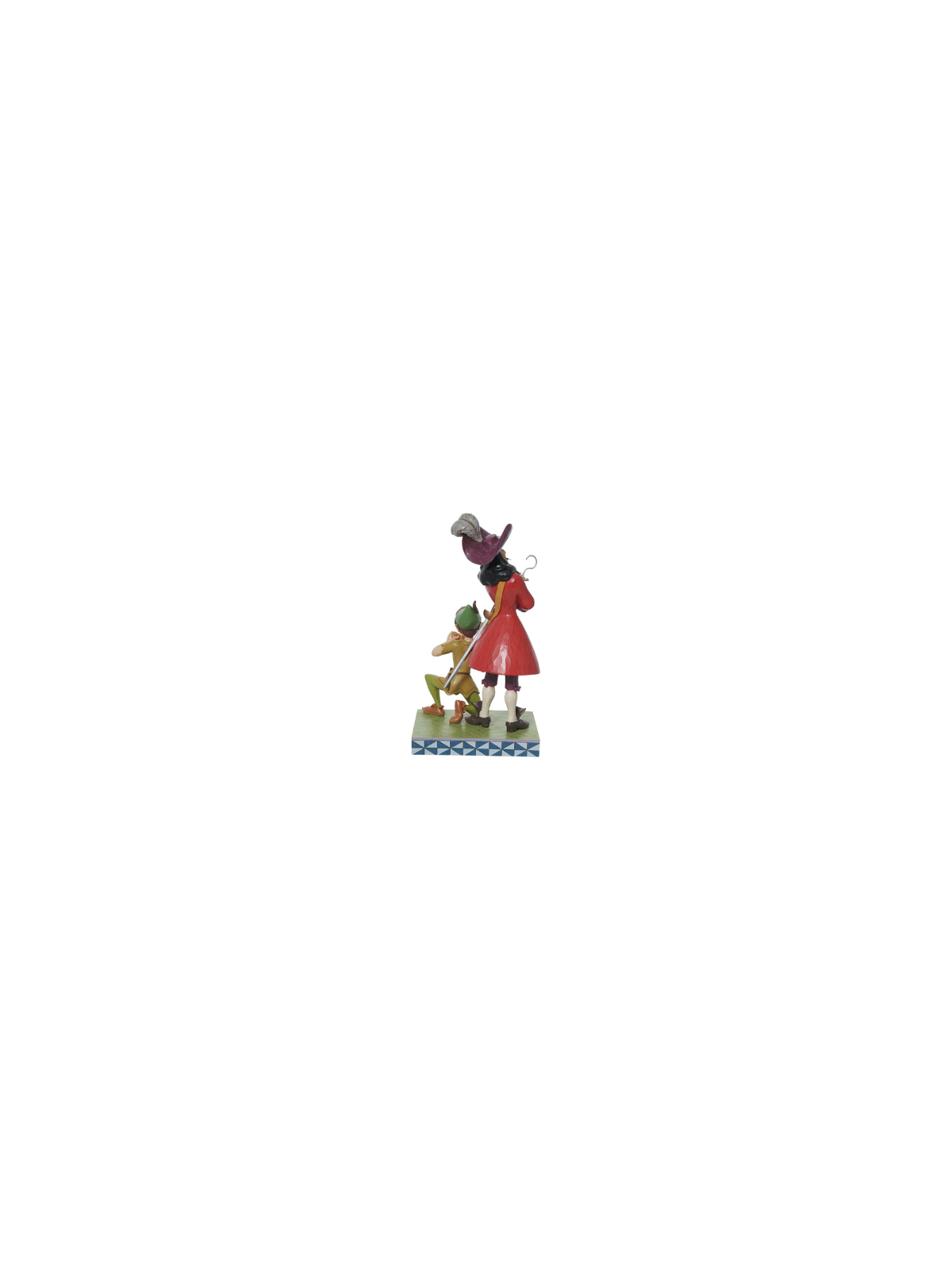 Figurine Le bien et le mal Peter pan et capitaine crochet Disney traditions 6011928