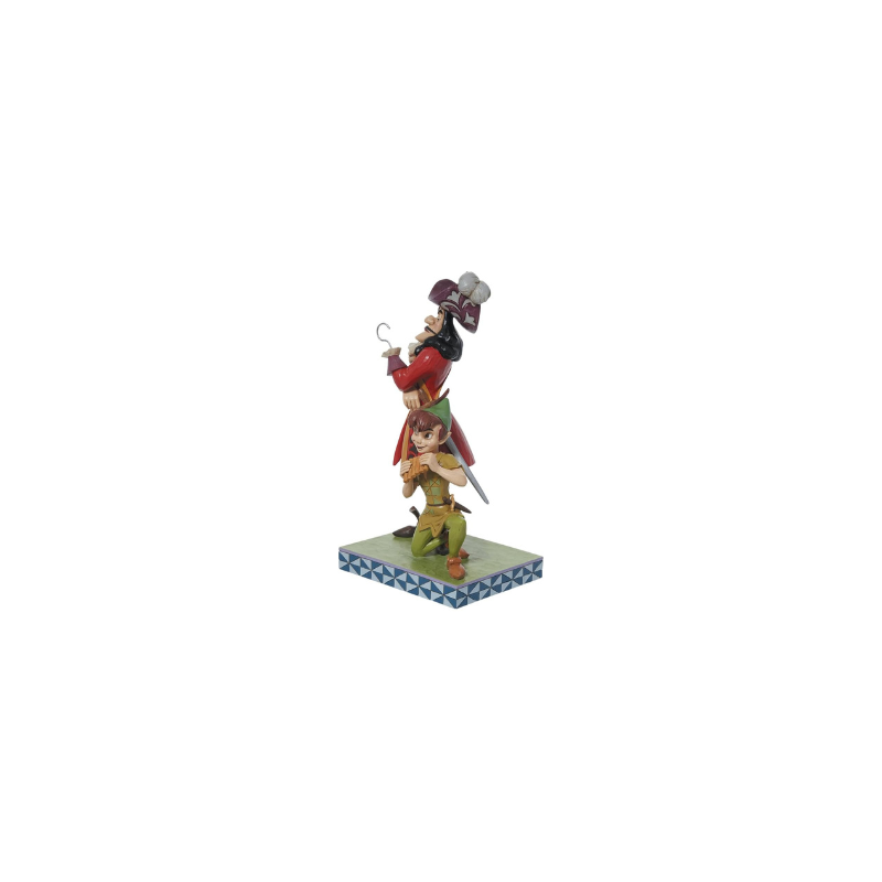 Figurine Le bien et le mal Peter pan et capitaine crochet Disney traditions 6011928