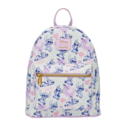 Sac à dos tropical heart pastel Stitch LOUNGEFLY