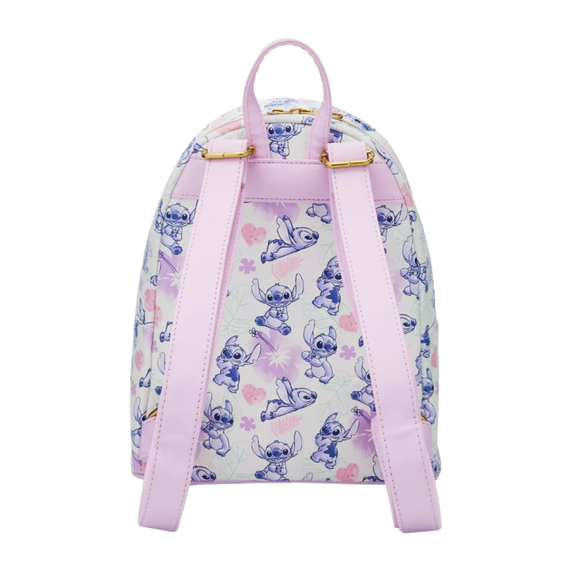 Sac à dos tropical heart pastel Stitch LOUNGEFLY