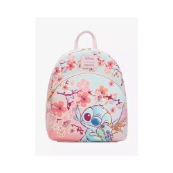 Sac à dos Stitch & scrump cherry blossom LOUNGEFLY