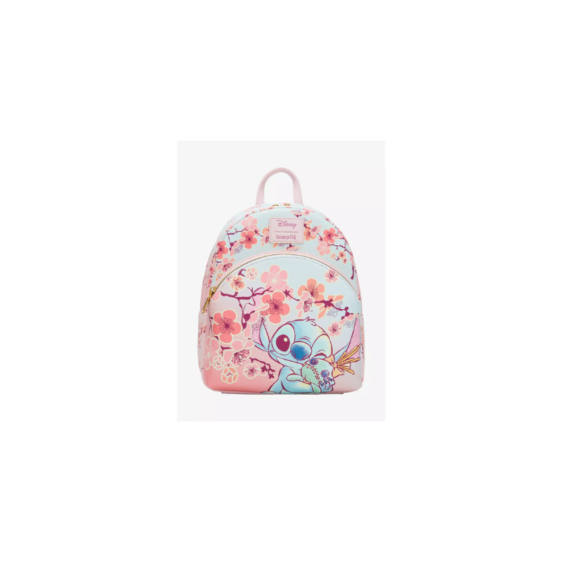 Sac à dos Stitch & scrump cherry blossom LOUNGEFLY