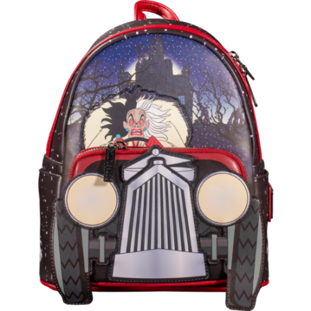 Sac à dos Cruella Car 101 Dalmatiens LOUNGEFLY