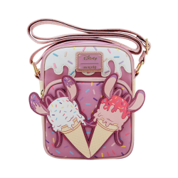 Sac à bandoulière Ice cream cone Stitch & Angel LOUNGEFLY