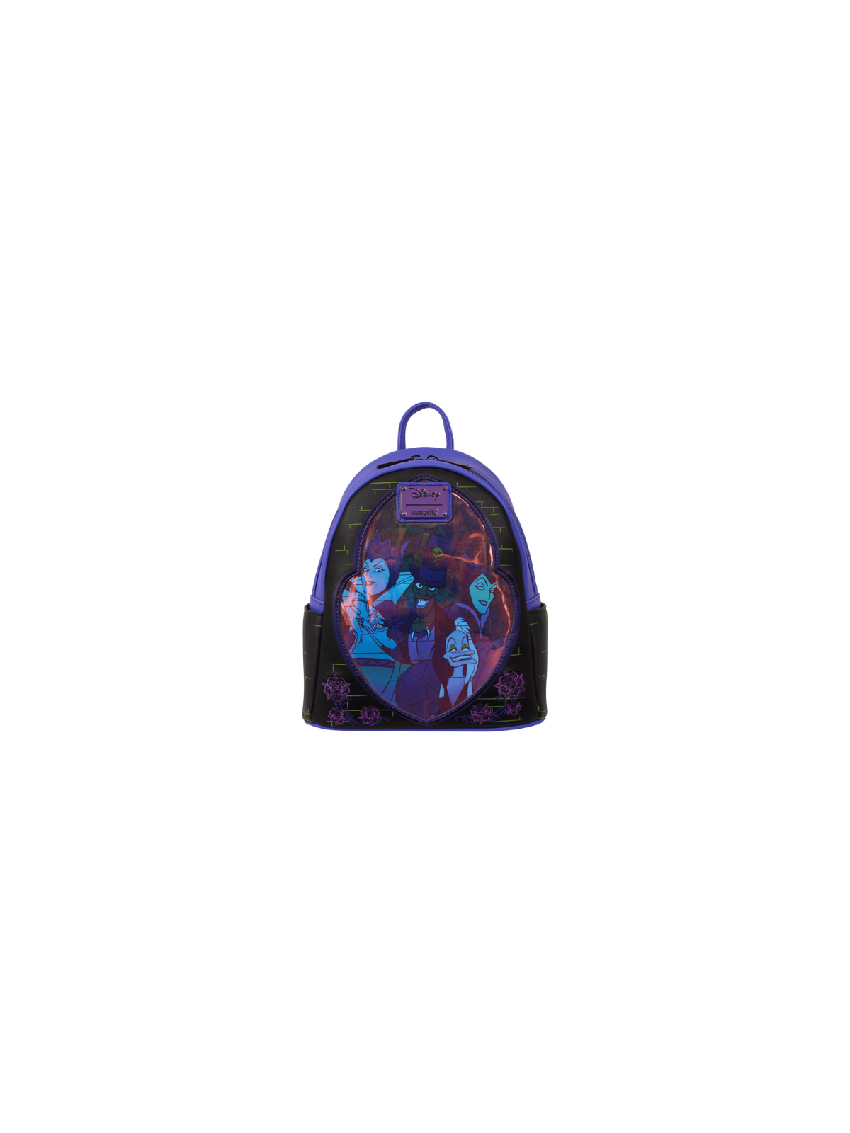 Sac à dos Villains stained glass glow LOUNGEFLY