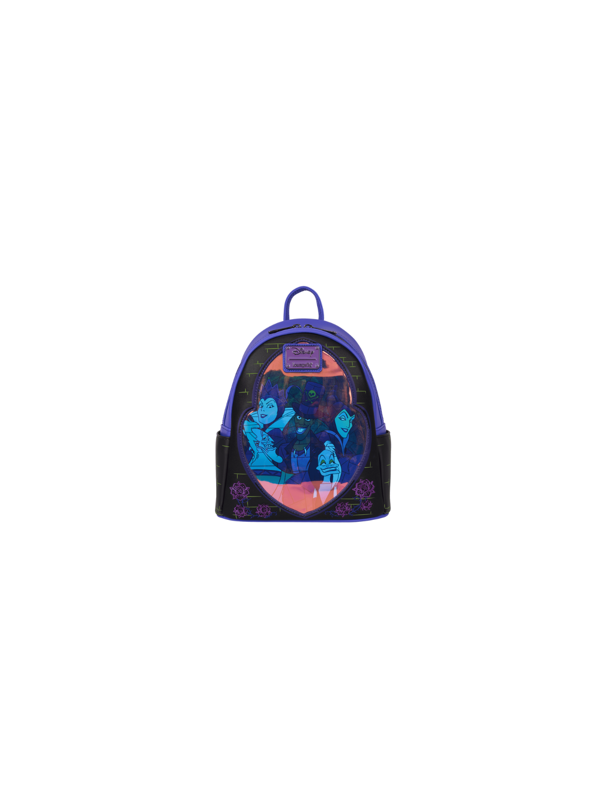 Sac à dos Villains stained glass glow LOUNGEFLY