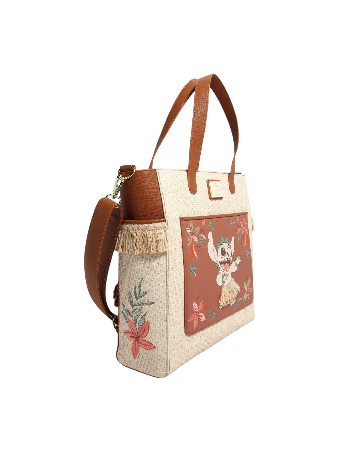 Sac à dos convertible & Tote bag Hula floral Stitch LOUNGEFLY