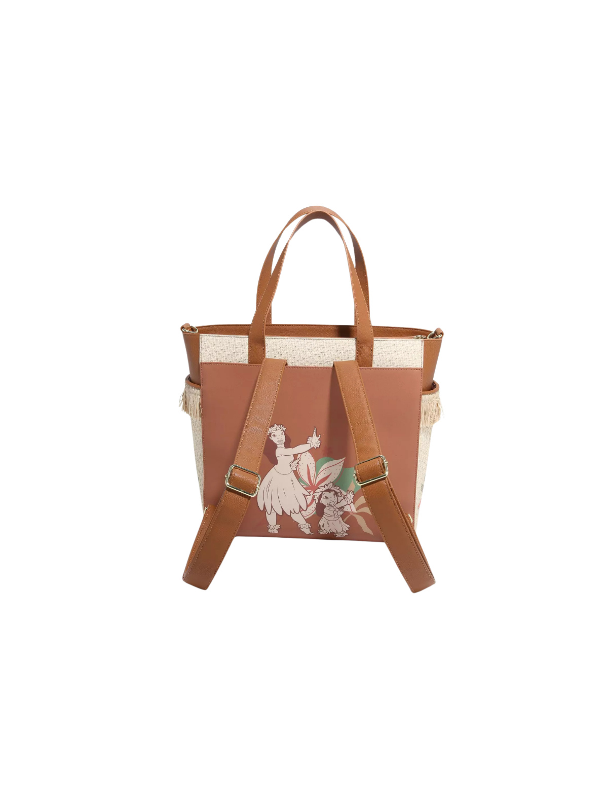 Sac à dos convertible & Tote bag Hula floral Stitch LOUNGEFLY