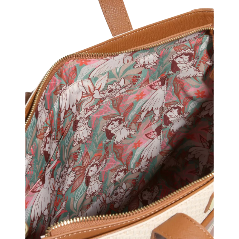Sac à dos convertible & Tote bag Hula floral Stitch LOUNGEFLY