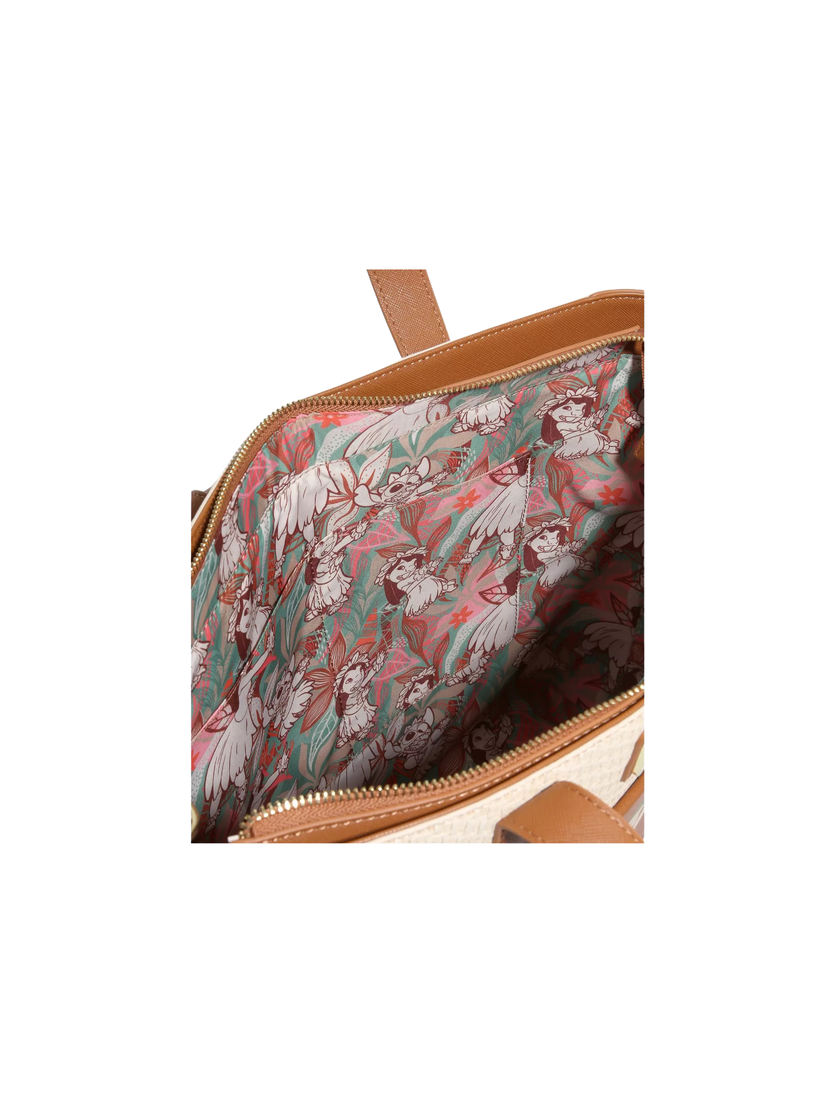 Sac à dos convertible & Tote bag Hula floral Stitch LOUNGEFLY