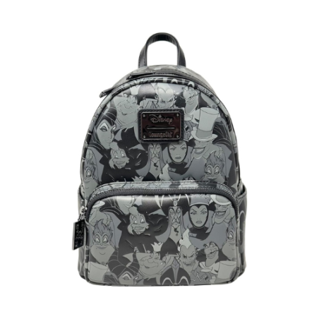 Sac à dos disney villains debossed AOP LOUNGEFLY
