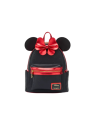 Sac à dos metallic red bow ears Minnie Mouse LOUNGEFLY