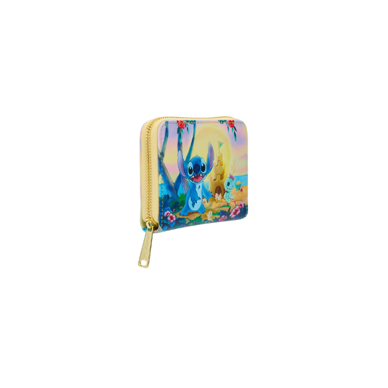 Portefeuille beach scène Lilo & Stitch LOUNGEFLY