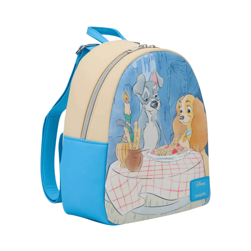 Sac à dos Spaghetti scène La belle & le clochard LOUNGEFLY