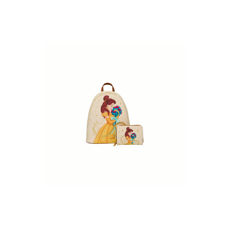Sac à dos Belle bouquet La belle & la bête LOUNGEFLY
