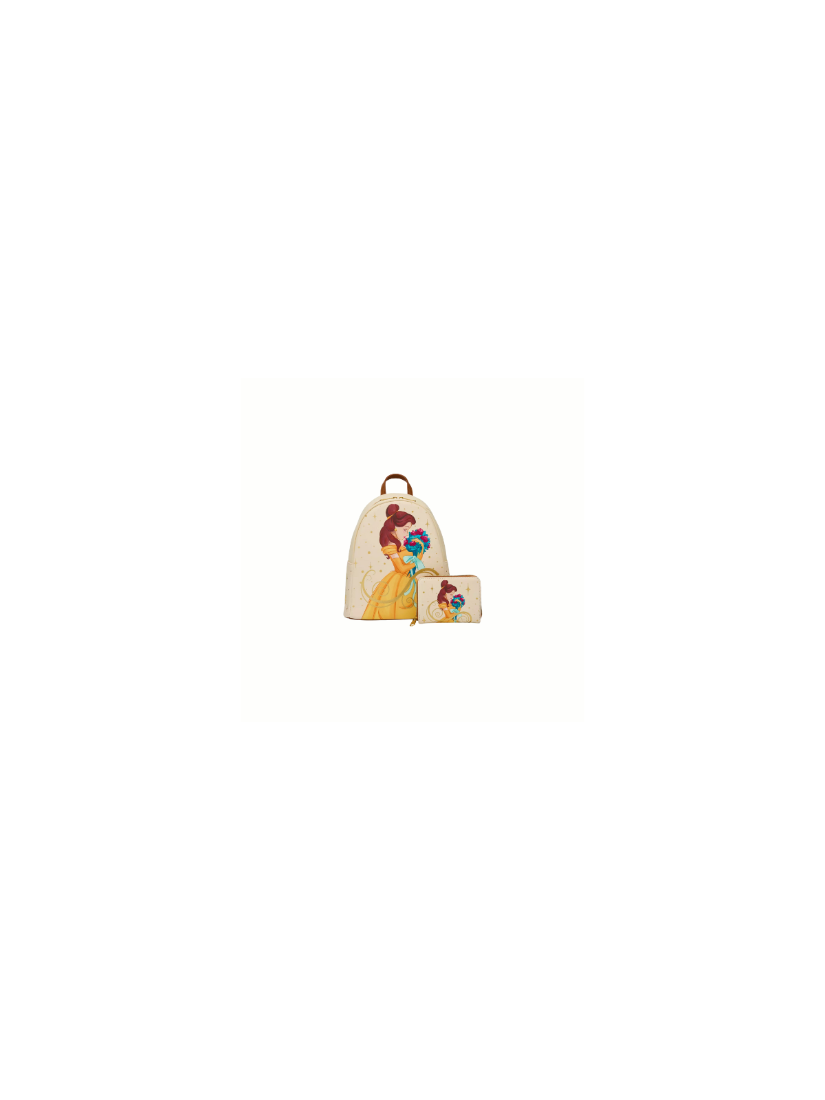 Sac à dos Belle bouquet La belle & la bête LOUNGEFLY