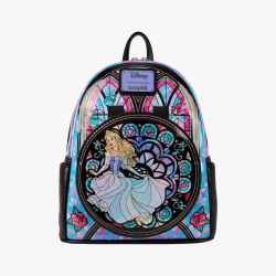 Sac à dos Princess Aurore Stained glass La belle au bois dormant LOUNGEFLY