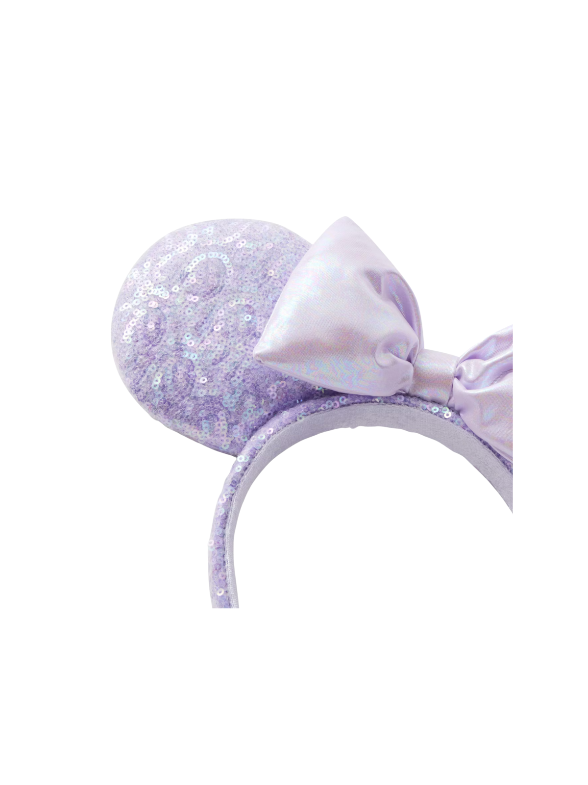 Ears sequins Minnie mouse Lilas Disney