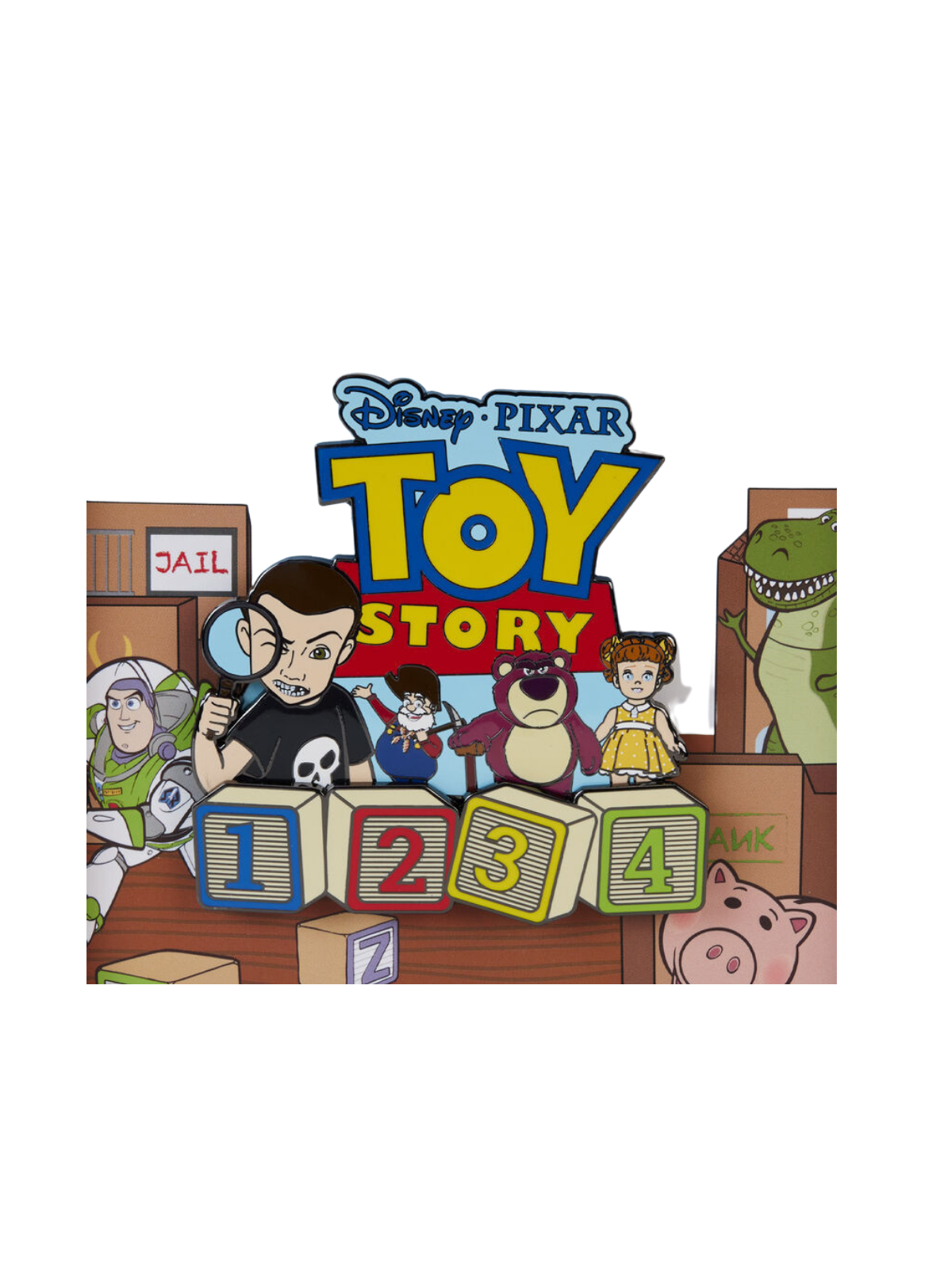 Pin's Toy Story collaboration méchants LOUNGEFLY