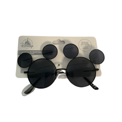 Lunettes de soleil Mickey noires