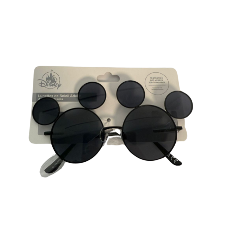 Lunettes de soleil Mickey noires
