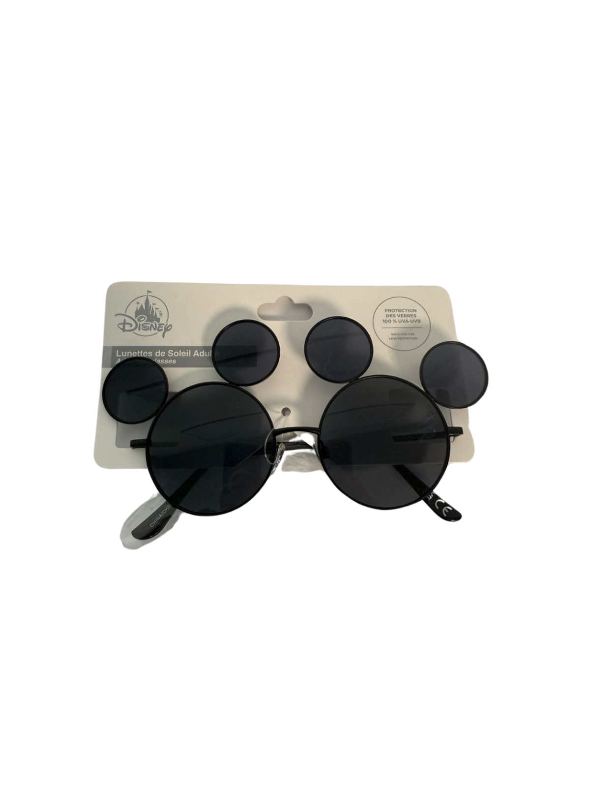 Lunettes de soleil Mickey noires