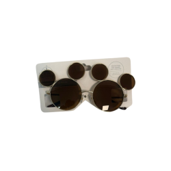 Lunettes de soleil Mickey marron