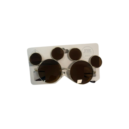 Lunettes de soleil Mickey marron