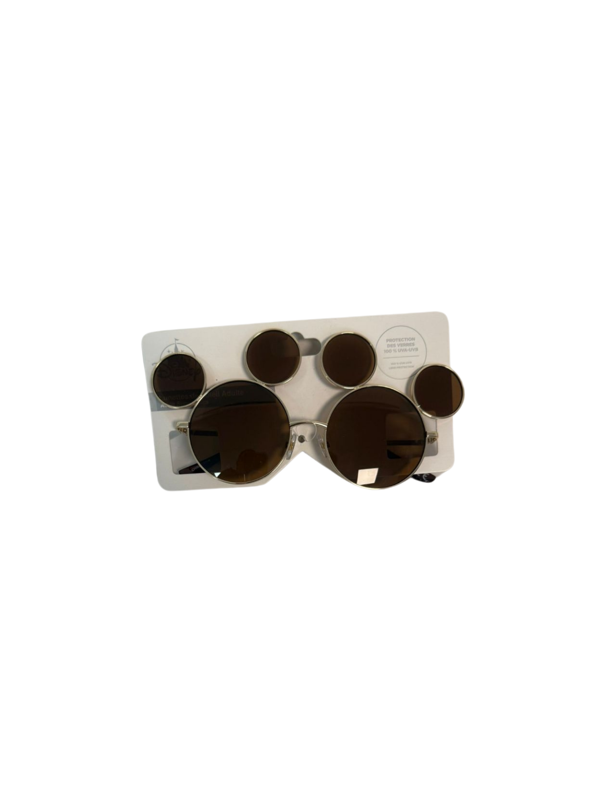 Lunettes de soleil Mickey marron