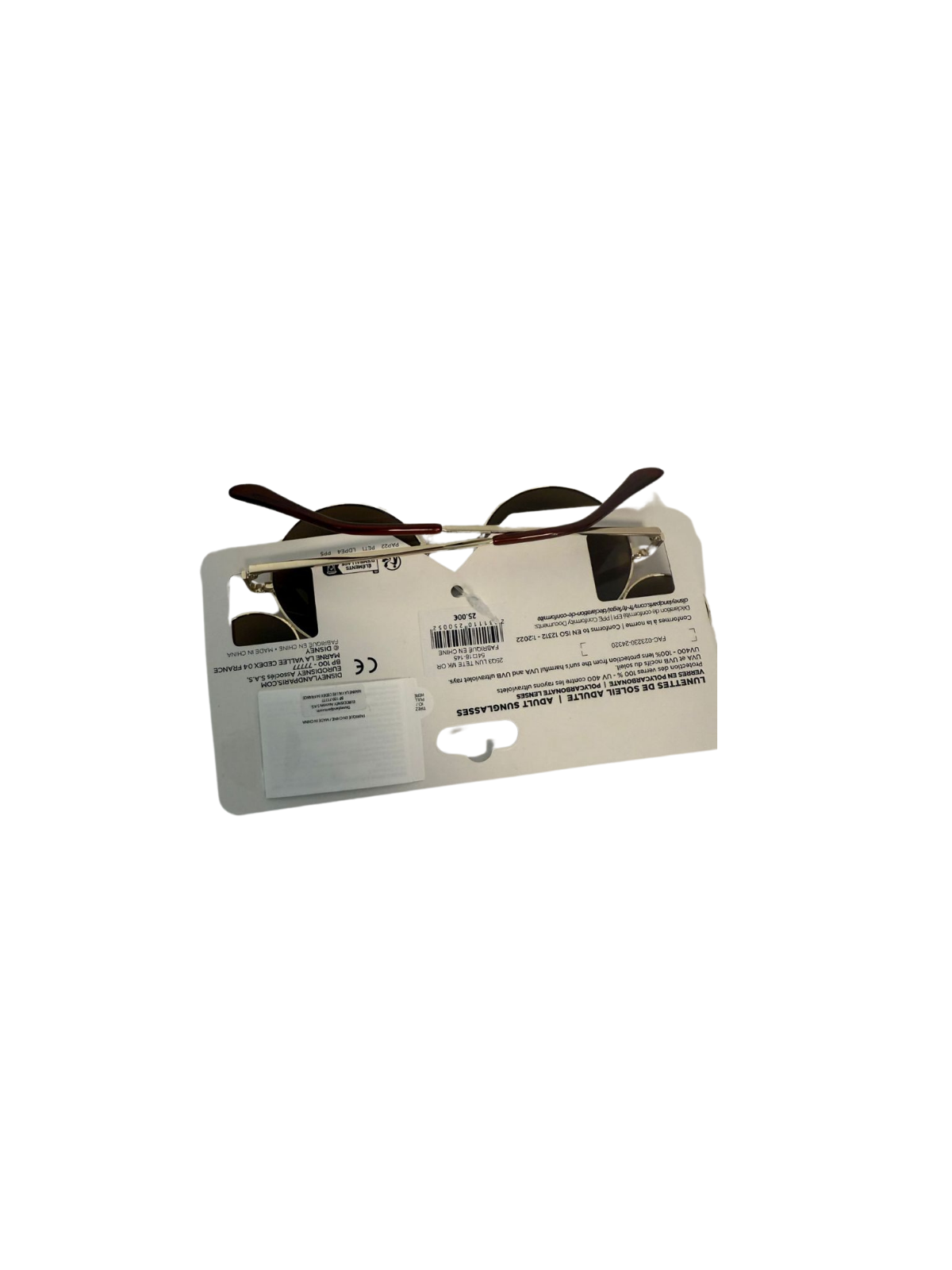Lunettes de soleil Mickey marron