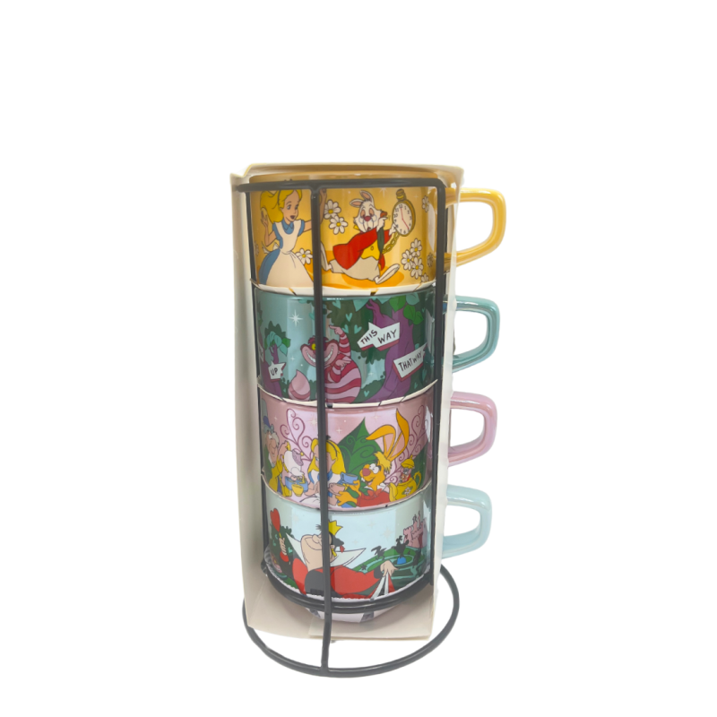 Set tasses Alice Disney