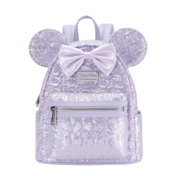 Sac à dos sequins opalescent Minnie Mouse LOUNGEFLY