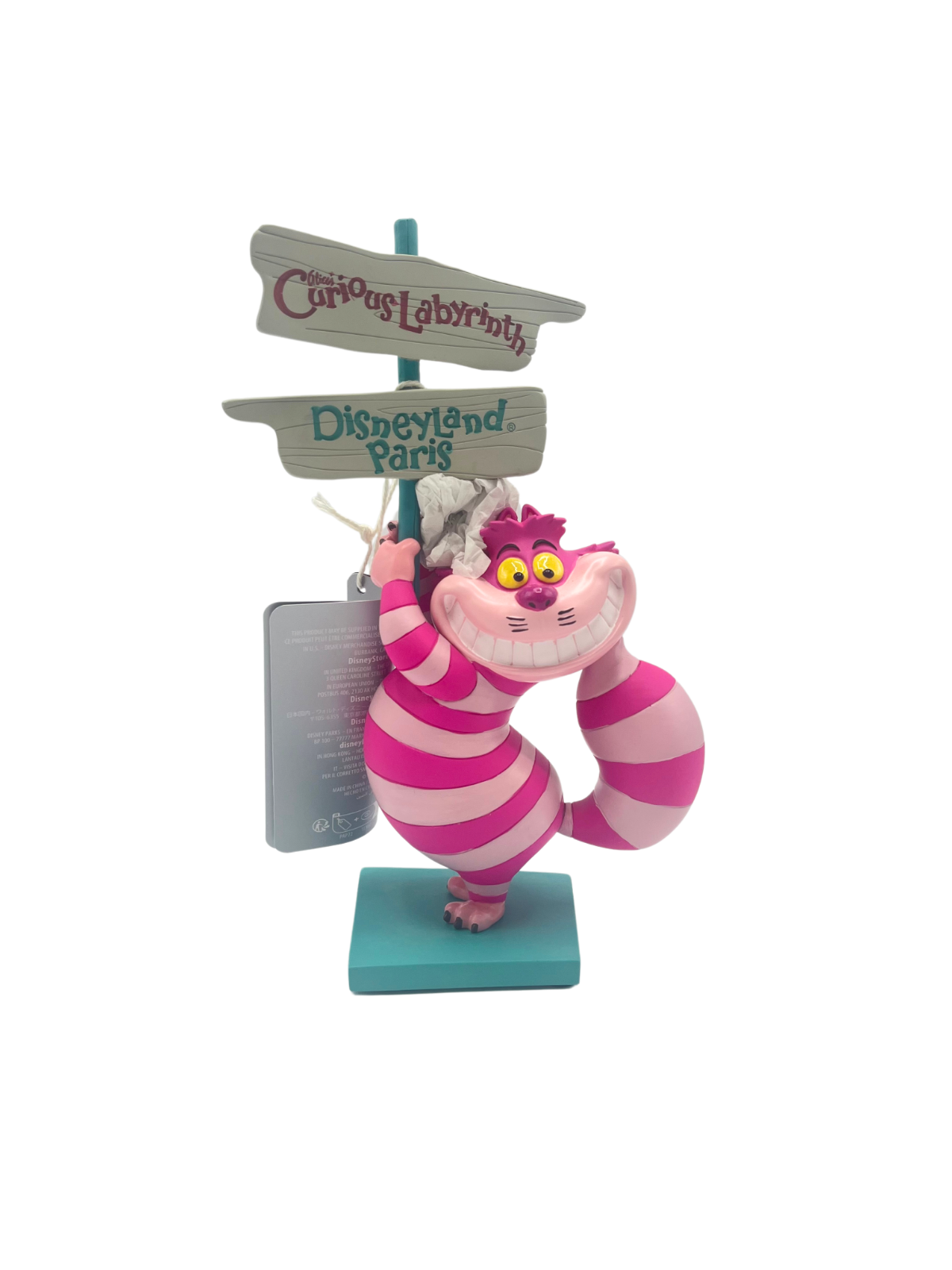 Figurine Cheshire Alice au Pays des Merveilles Disneyland Paris
