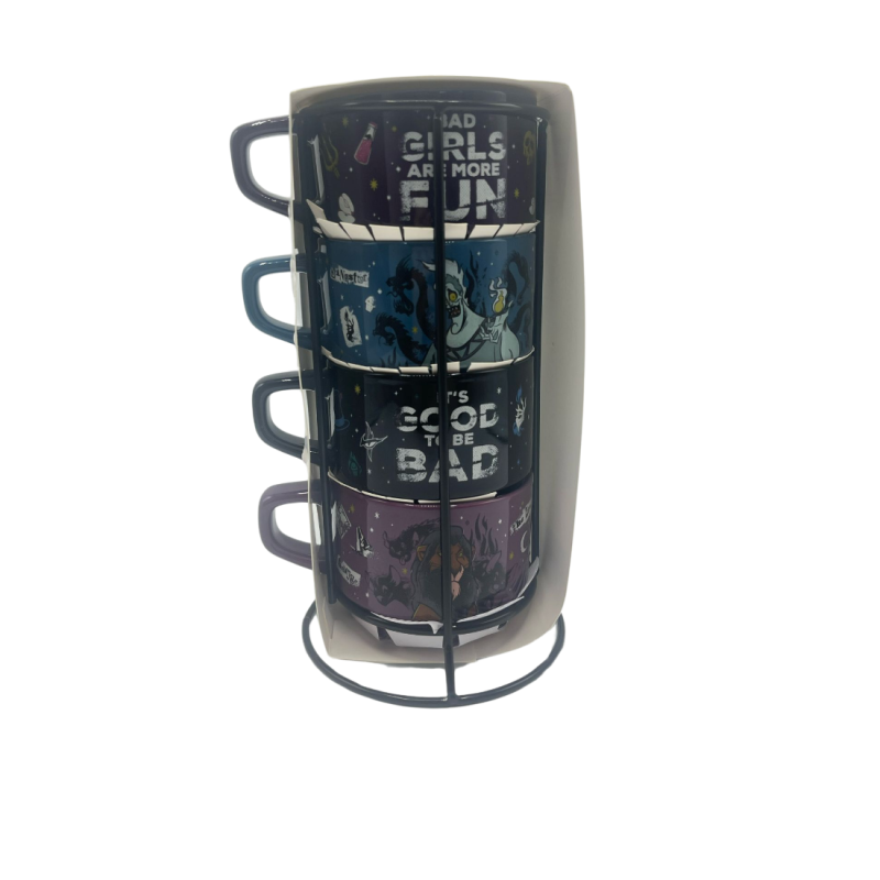 Set de tasses villains Disney