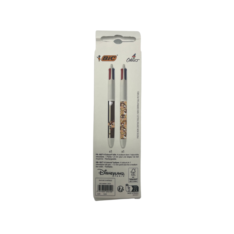 Stylo Bic Tic & Tac disney