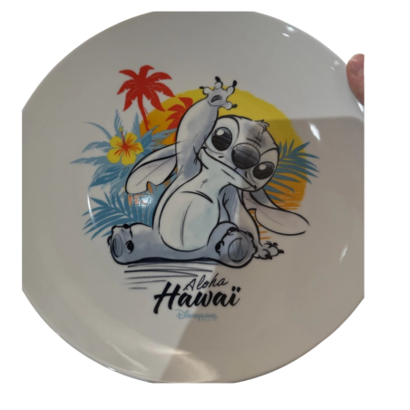 Assiette Stitch Disney