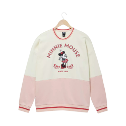 Sweat Minnie Mouse Portrait Panel Crewneck