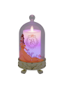 Bougie lumineuse sous cloche Belle Disney
