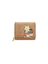 Portefeuille Floral brown Winnie l'ourson LOUNGEFLY